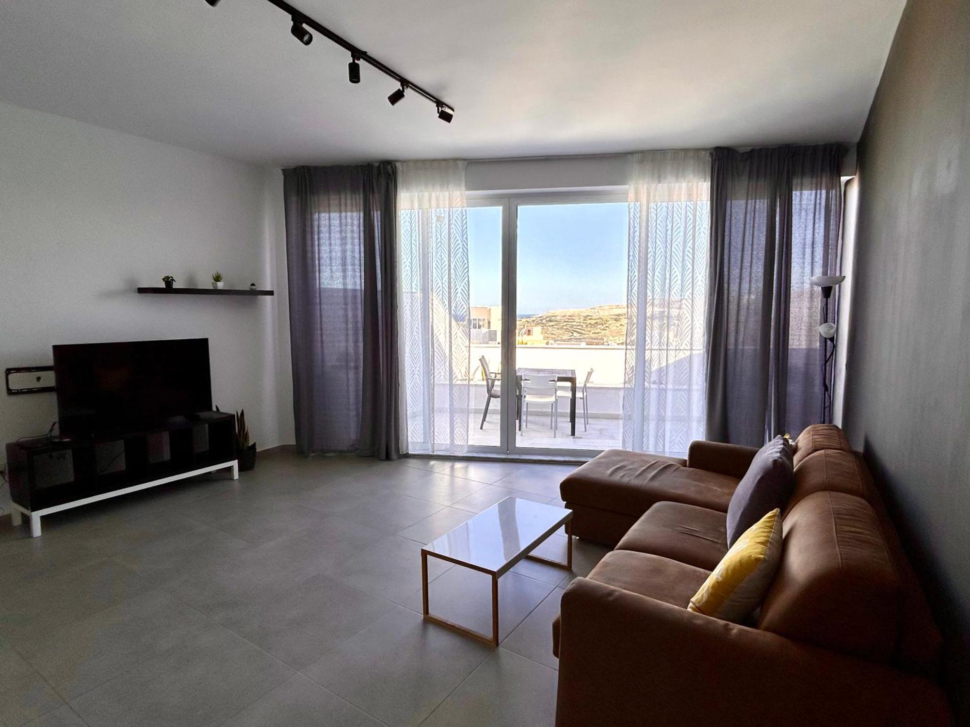 Qawra Penthouse 4Person Ac+Wifi Apartment เซนต์พอลส์เบย์ ภายนอก รูปภาพ