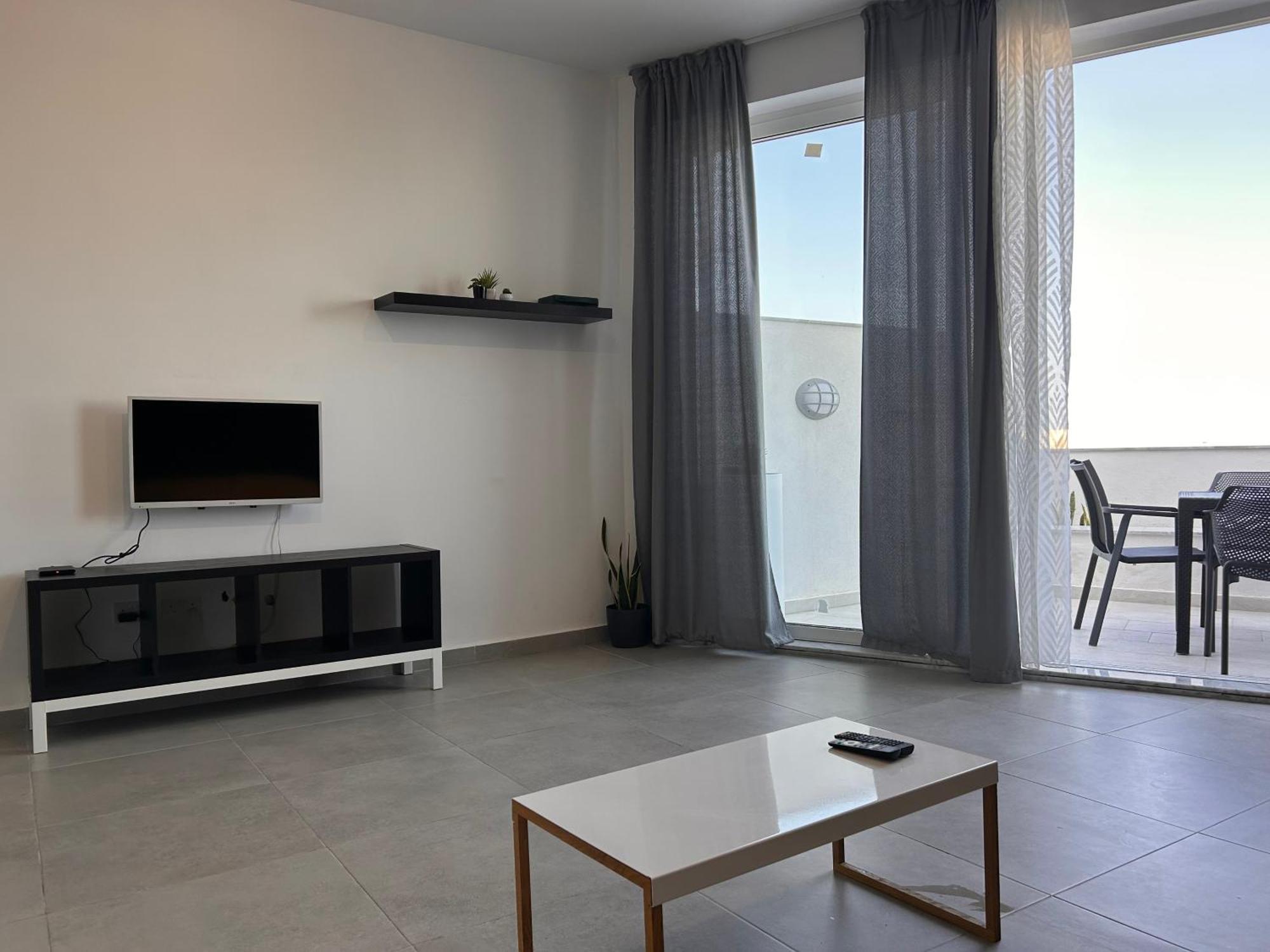 Qawra Penthouse 4Person Ac+Wifi Apartment เซนต์พอลส์เบย์ ภายนอก รูปภาพ